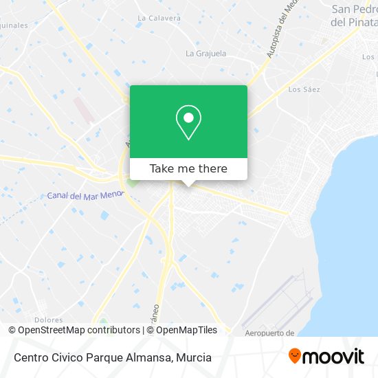 Centro Civico Parque Almansa map