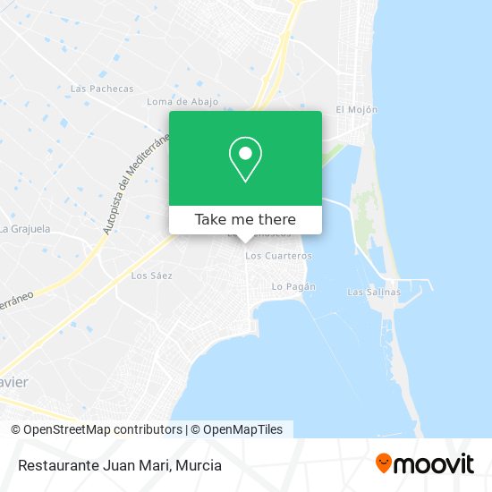 Restaurante Juan Mari map