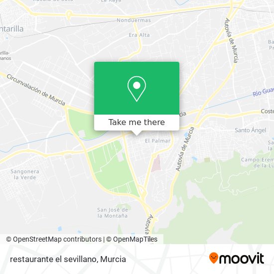 restaurante el sevillano map