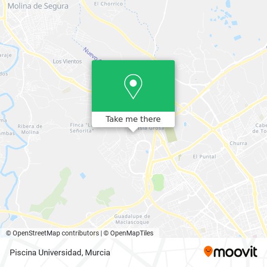 mapa Piscina Universidad