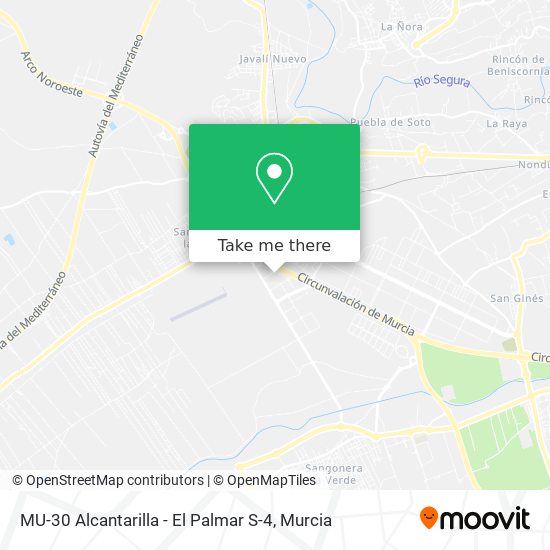 MU-30 Alcantarilla - El Palmar S-4 map