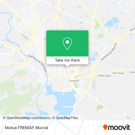Mutua FREMAP map