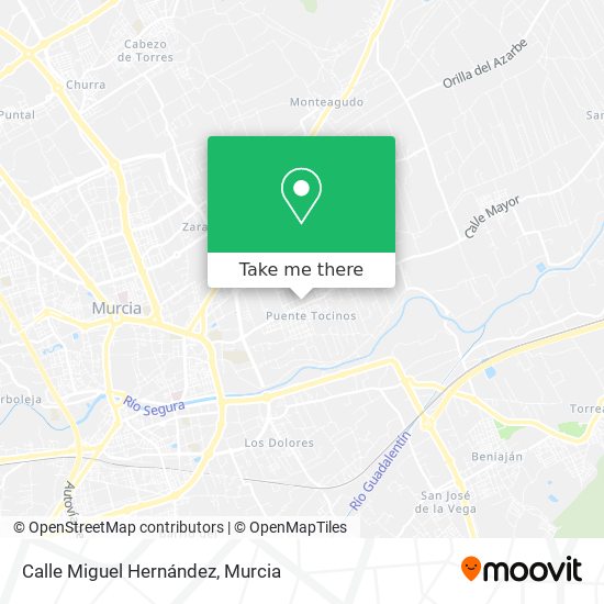 Calle Miguel Hernández map