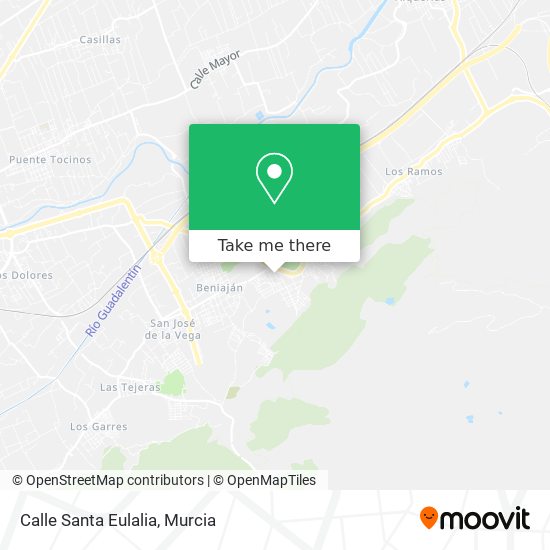 Calle Santa Eulalia map