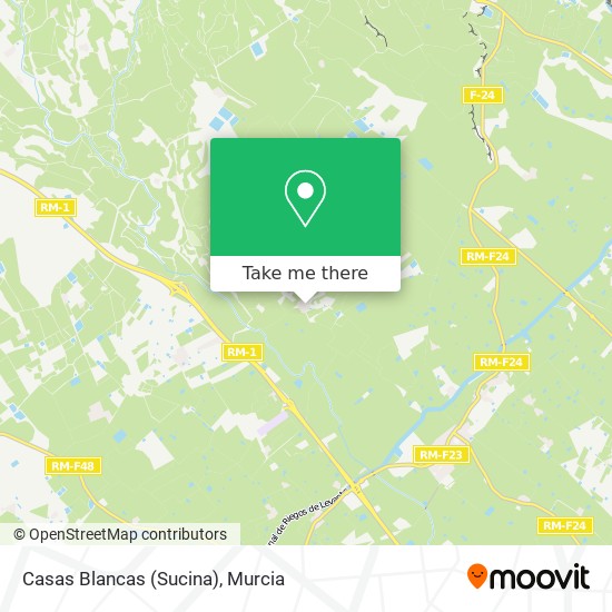 Casas Blancas (Sucina) map