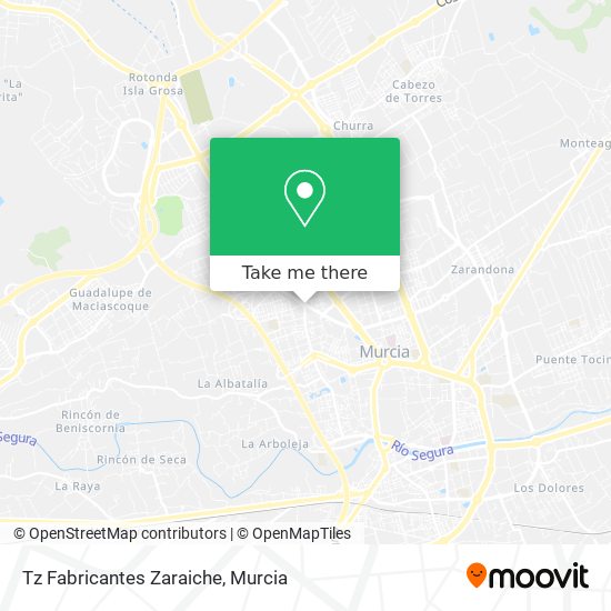 Tz Fabricantes Zaraiche map