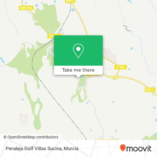 Peraleja Golf Villas Sucina map