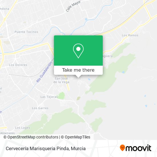 Cervecería Marisqueria Pinda map
