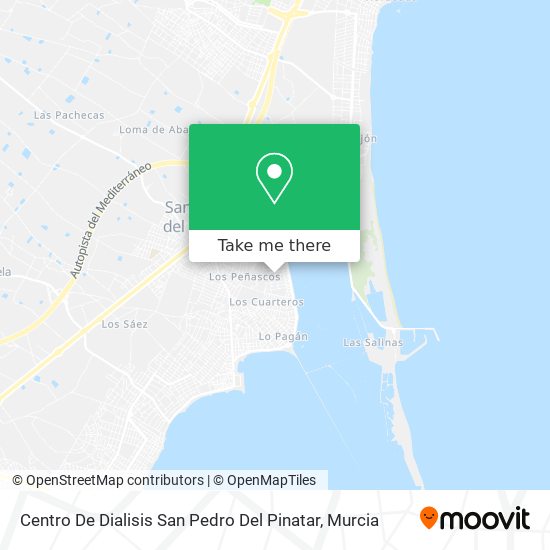Centro De Dialisis San Pedro Del Pinatar map