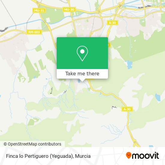 Finca lo Pertiguero (Yeguada) map