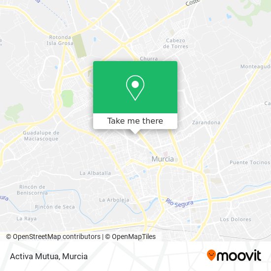 Activa Mutua map