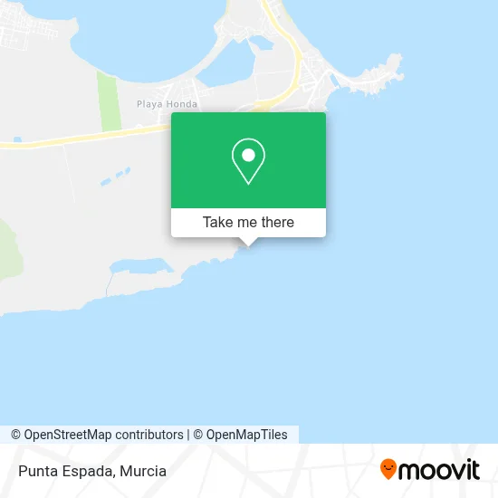 Punta Espada map