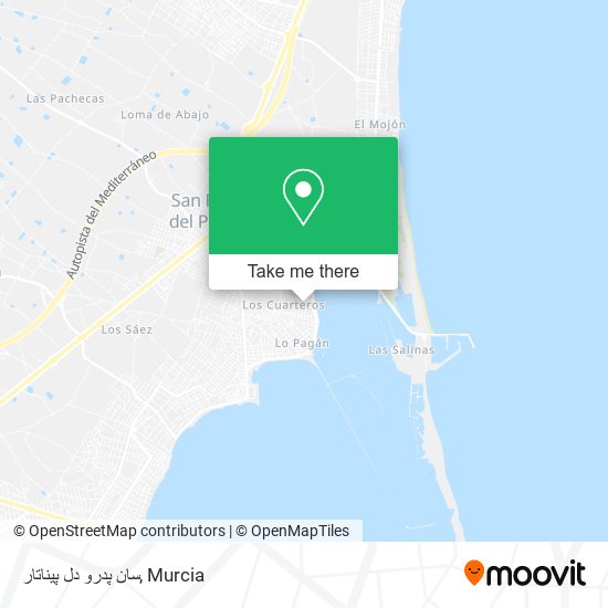 سان پدرو دل پیناتار map