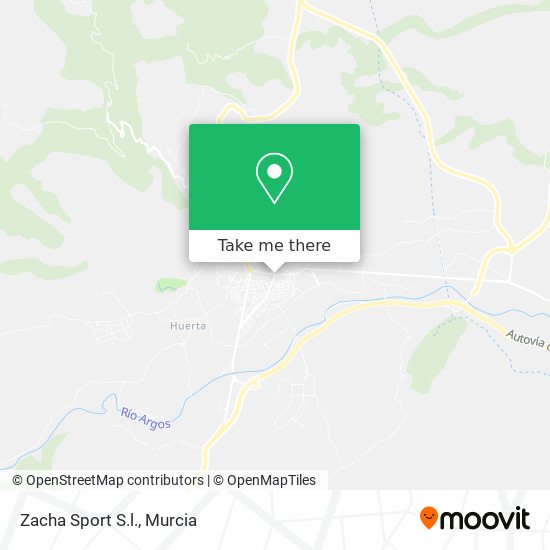 Zacha Sport S.l. map