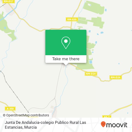 Junta De Andalucia-colegio Publico Rural Las Estancias map