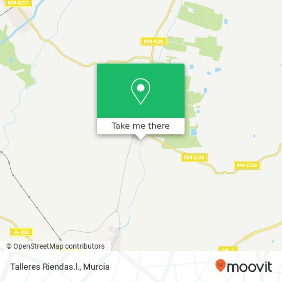Talleres Riendas.l. map