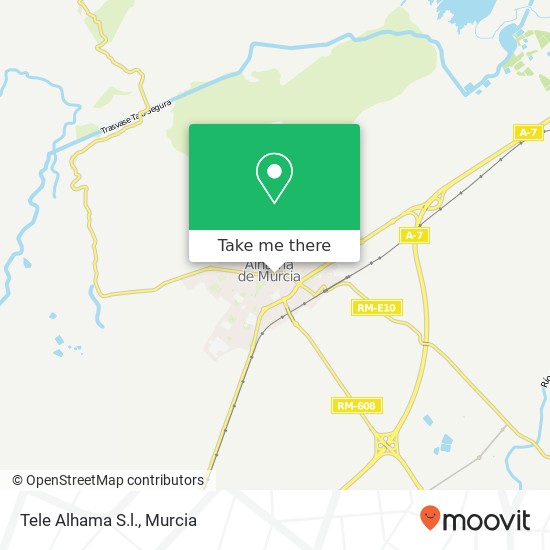 Tele Alhama S.l. map