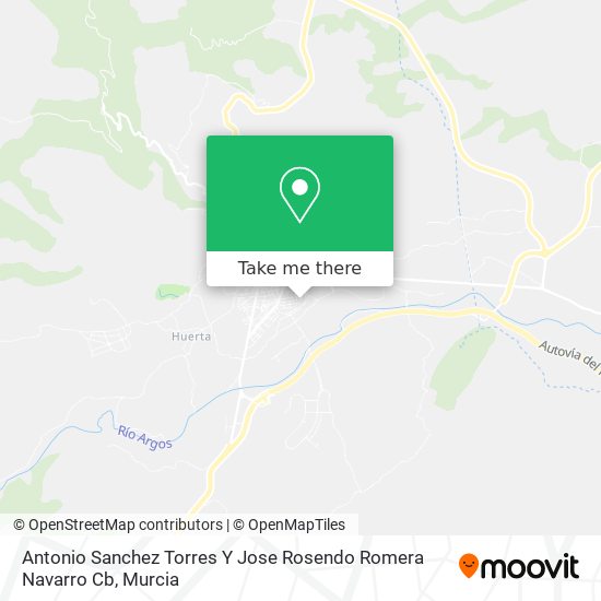 Antonio Sanchez Torres Y Jose Rosendo Romera Navarro Cb map