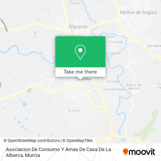 Asociacion De Consumo Y Amas De Casa De La Alberca map