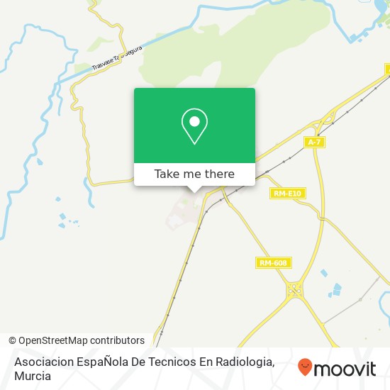 Asociacion EspaÑola De Tecnicos En Radiologia map