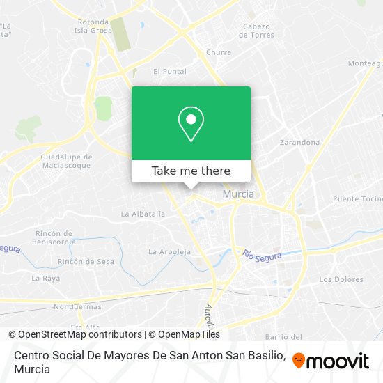 Centro Social De Mayores De San Anton San Basilio map
