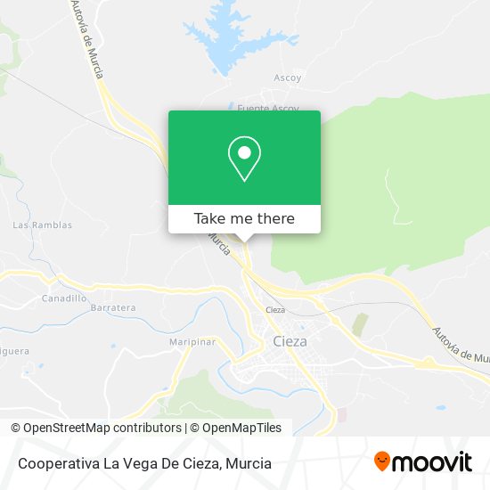 Cooperativa La Vega De Cieza map