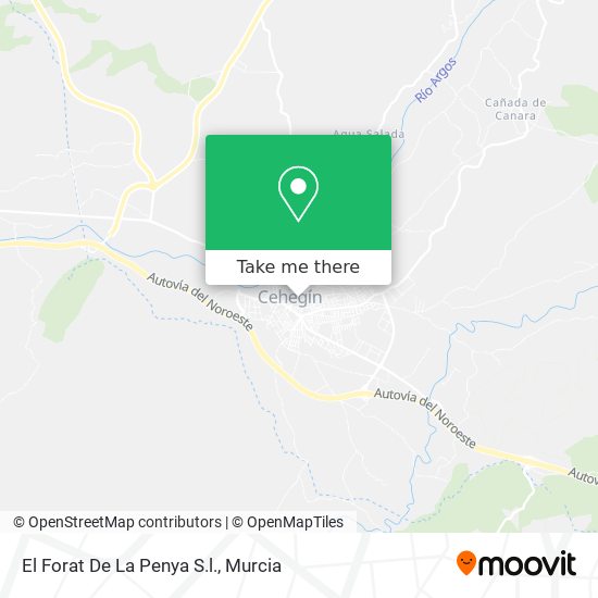 El Forat De La Penya S.l. map