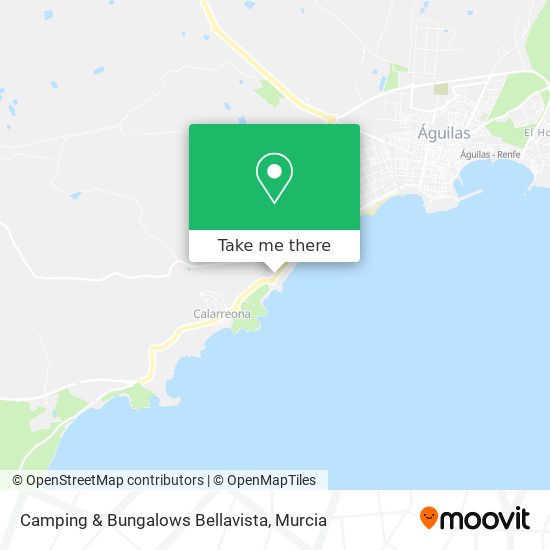 Camping & Bungalows Bellavista map