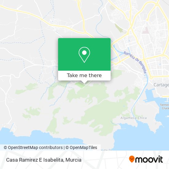 mapa Casa Ramirez E Isabelita