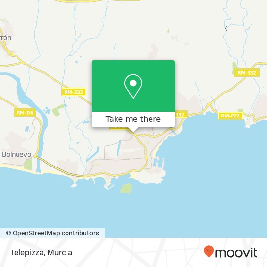 Telepizza map