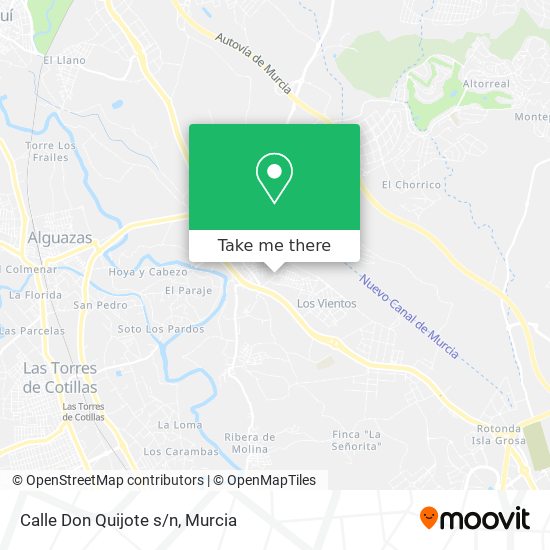 Calle Don Quijote s/n map