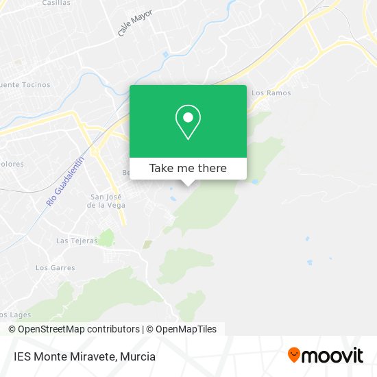 IES Monte Miravete map