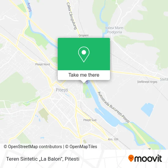 Teren Sintetic „La Balon” map