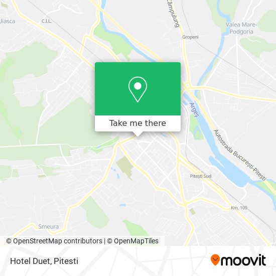 Hotel Duet map