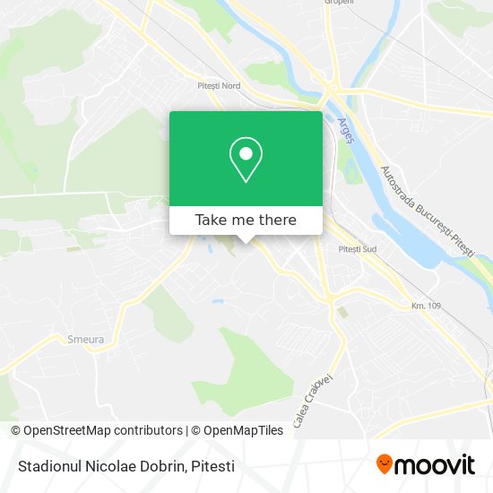 Stadionul Nicolae Dobrin map