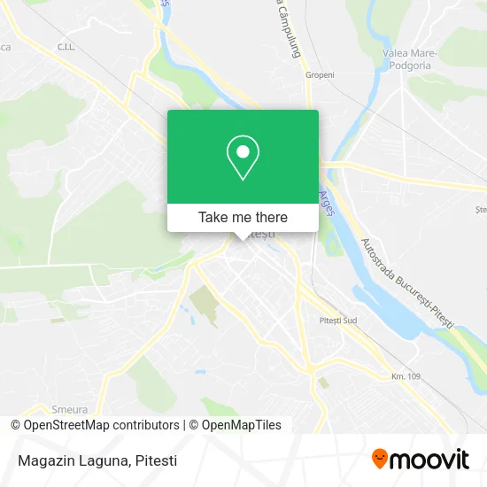 Magazin Laguna map