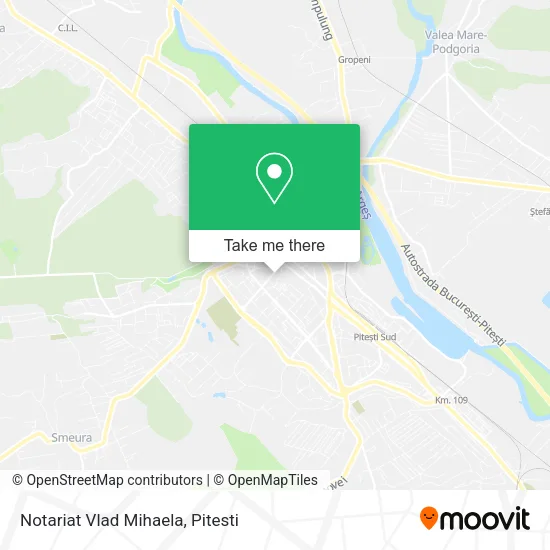 Notariat Vlad Mihaela map