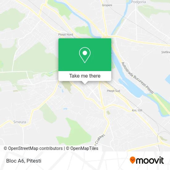 Bloc A6 map