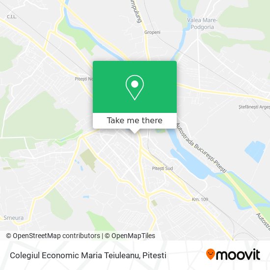 Colegiul Economic Maria Teiuleanu map