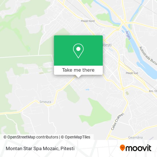 Montan Star Spa Mozaic map