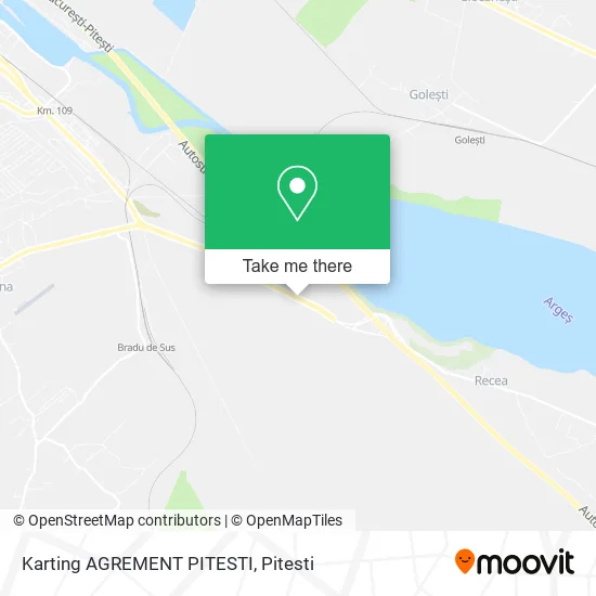 Karting AGREMENT PITESTI map