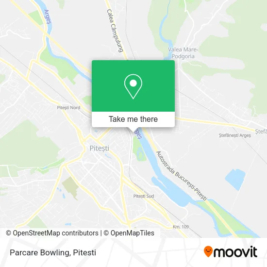 Parcare Bowling map