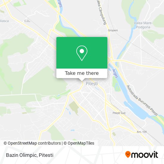 Bazin Olimpic map