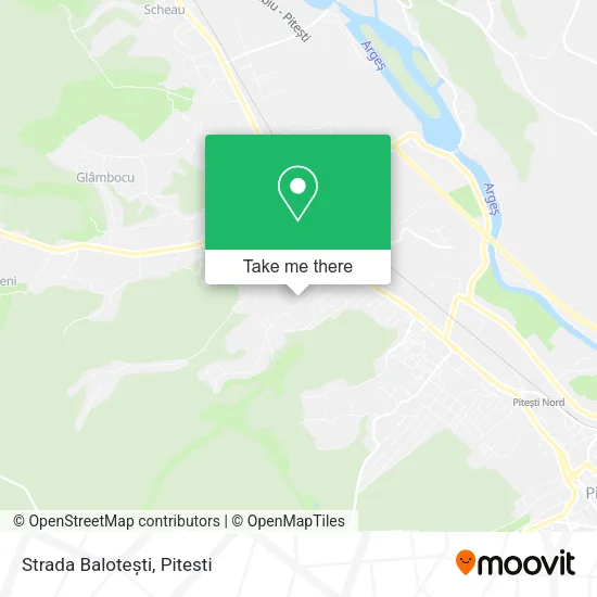 Strada Balotești map