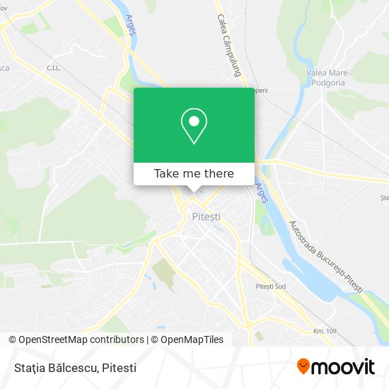 Staţia Bălcescu map