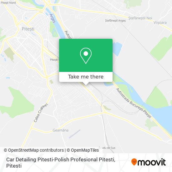 Car Detailing Pitesti-Polish Profesional Pitesti map
