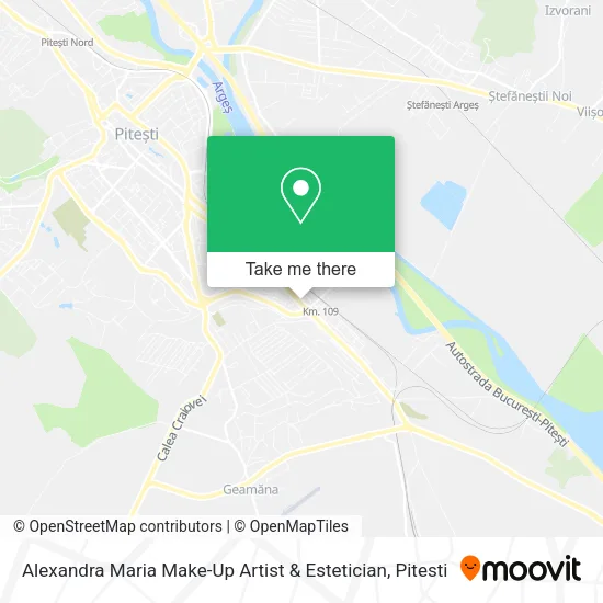 Alexandra Maria Make-Up Artist & Estetician map