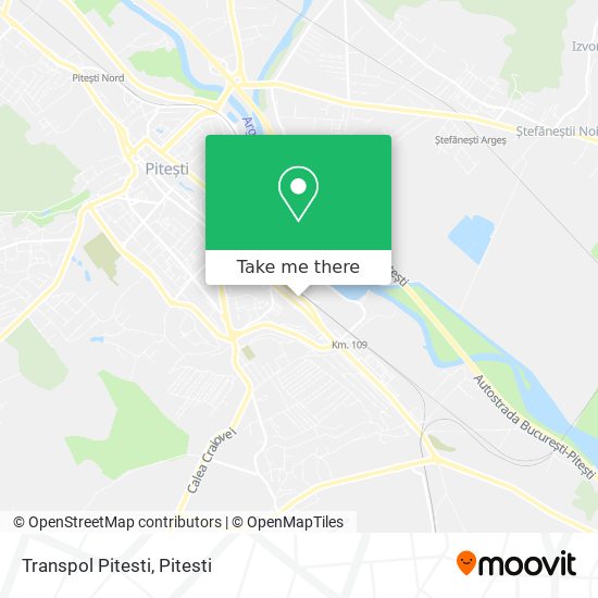 Transpol Pitesti map