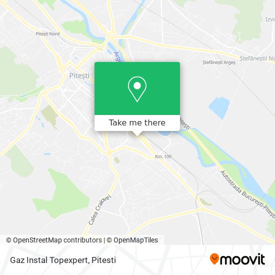 Gaz Instal Topexpert map