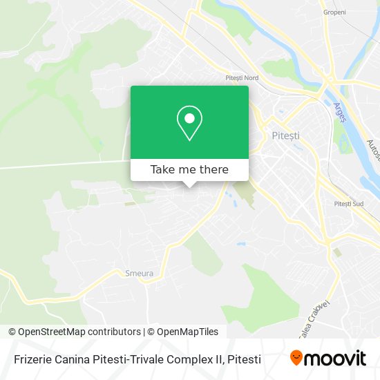 Frizerie Canina Pitesti-Trivale Complex II map